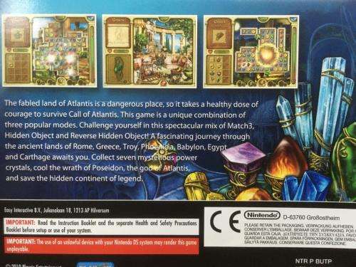 Nintendo DS - Call of Atlantis