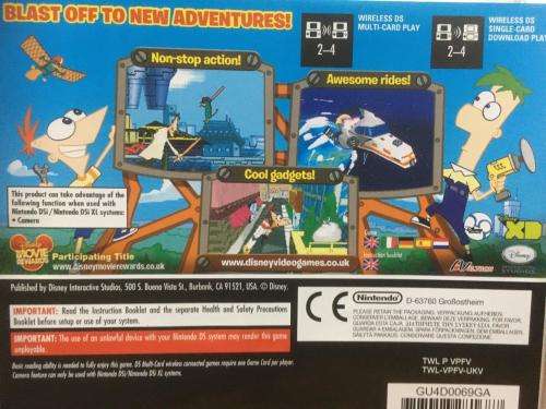 Nintendo DS - Phineas and Ferb Ride Again