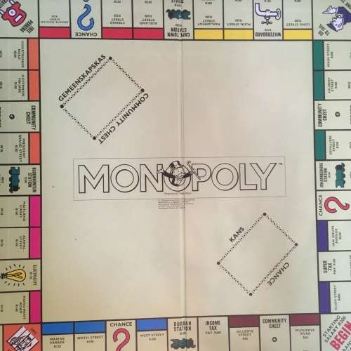 Monopoly - Vintage Waddingtons (Has Eloff Street)