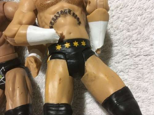 Job Lot 8 of 2 WWE action Figure +-18cm - See Description