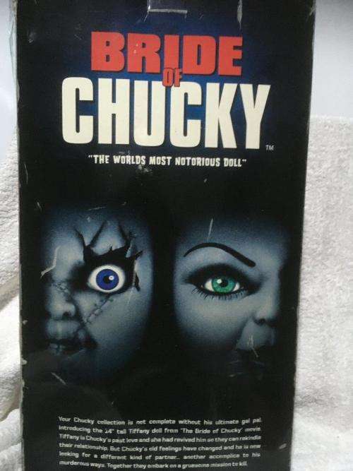 Tifany (Bride of Chucky) Sideshow Collectibles 14`` doll (NOS)