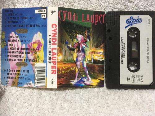 Cassette - Cyndi Lauper A Night To Remember
