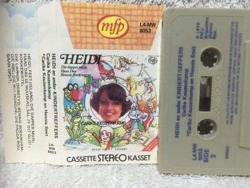 Cassette - Heidi en Ander Kindertreffers - Carike Keuzenkamp