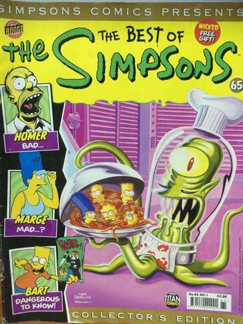 The Best of The Simpsons Collectors Edition No 65 2011