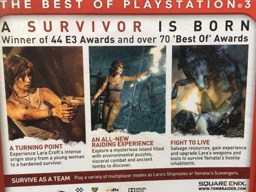 PS3 - Tomb Raider - Essentials