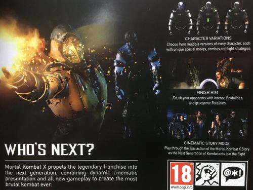 PS4 - Mortal Kombat X - Playstation Hits