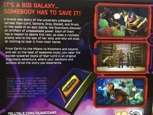 PS4 - Marvel Guardians of the Galaxy The Telltale Series