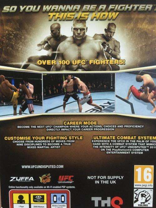 PSP - UFC Undisputed 2010 - PSP Essentials