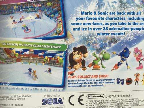 Wii - Mario & Sonic at the Olympic Winter Games