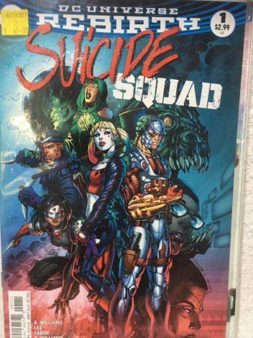 Job Lot of 4 x Suicide Squad Comics