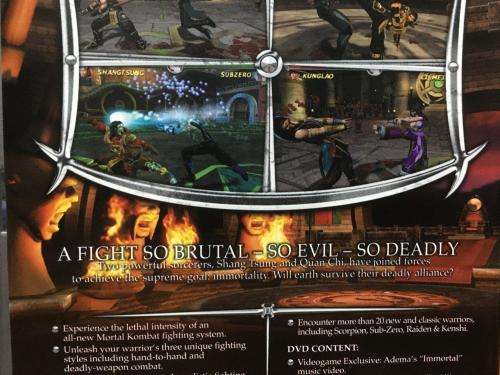 PS2 - Mortal Kombat Deadly Alliance - Platinum
