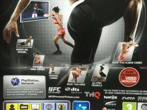 PS3 - UFC Personal Trainer (Boxed with Leg Strap) Game still sealed