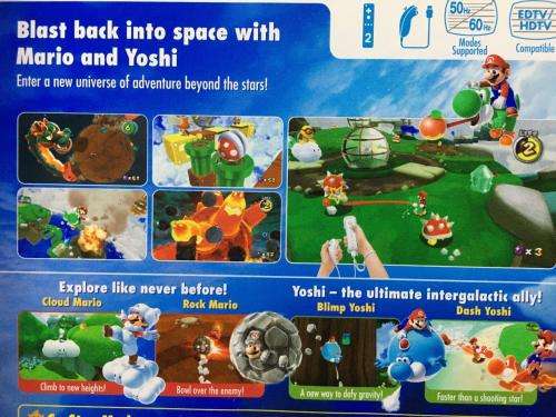 Wii - Super Mario Galaxy 2 - Boxed DVD Bundle