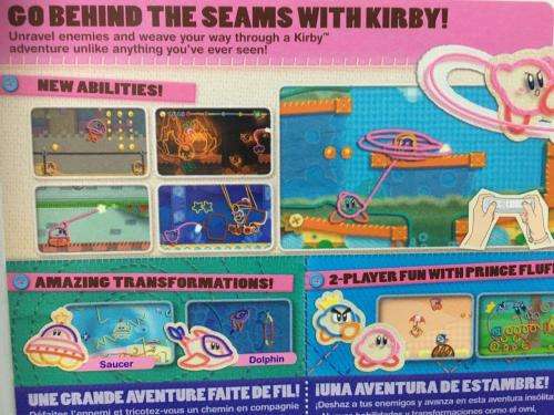 Wii - Kirby`s Epic Yarn  (NTSC - USA) (Won`t Play on SA PAL Systems)