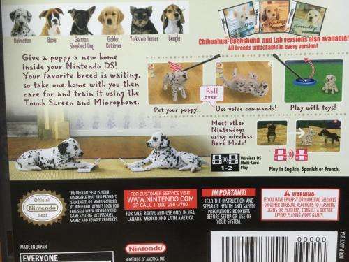 Nintendo DS - Nintendogs Dalmatian & Friends