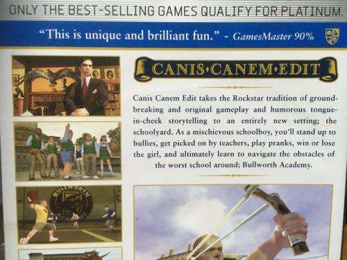 PS2 - Canis Canem Edit - Platinum