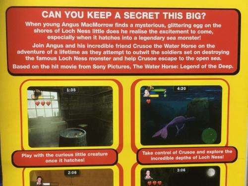 PS2 - The Water Horse Legend of the Deep