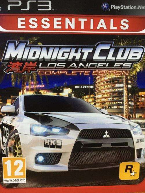 PS3 - Midnight Club Los Angeles Complete Edition - Essentials