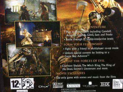 Gamecube - The Lord of the Rings The Return of The King