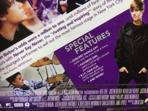 Blu-ray - Justin Bieber Never Say Never