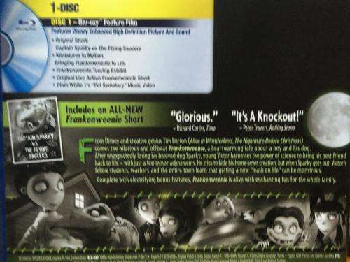 Blu-ray - Frankenweenie