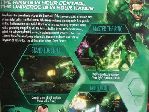 Xbox 360 - Green Lantern Rise of The Manhunters