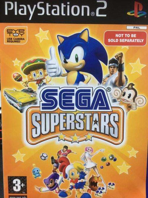 PS2 - Sega Superstars (Needs Eyetoy Camera to Play)