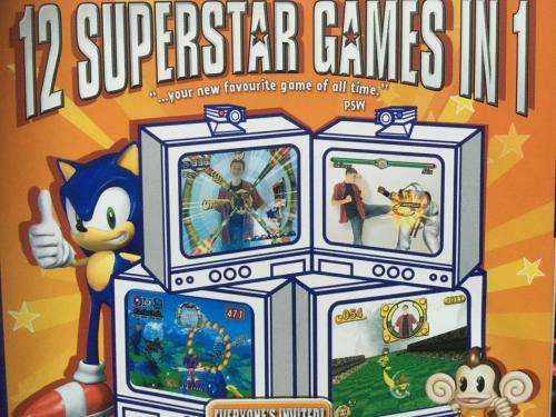 PS2 - Sega Superstars (Needs Eyetoy Camera to Play)