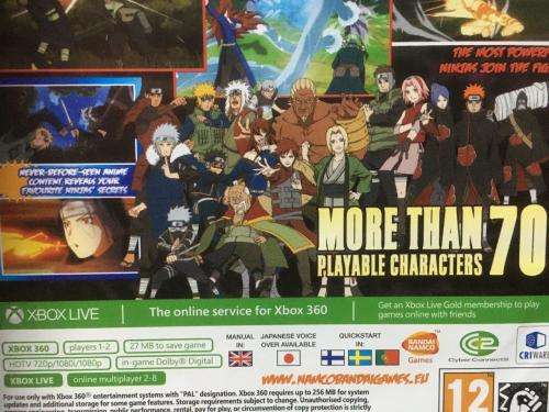 Xbox 360 - Naruto Shippuden Ultimate Ninja Storm Generations