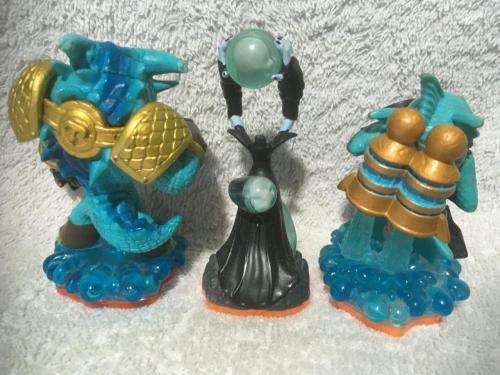 Job lot 4 of 3 Skylanders Characters (Cosmetic Damage) - See pictures