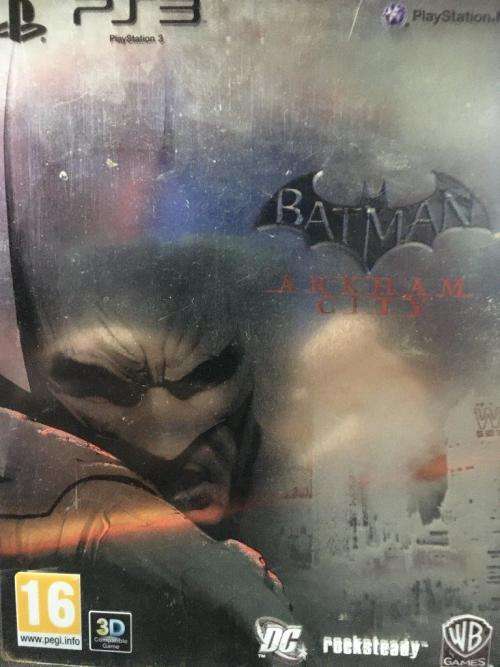 PS3 - Batman Arkham City Steelbook (Catwoman on Back)