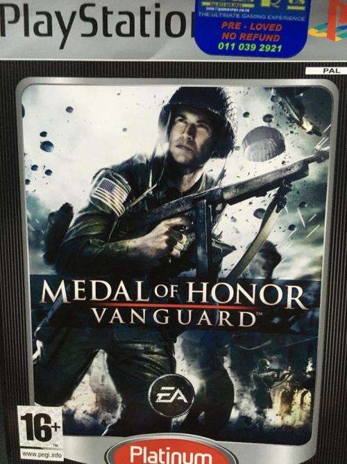 PS2 - Medal of Honor Vanguard - Platinum