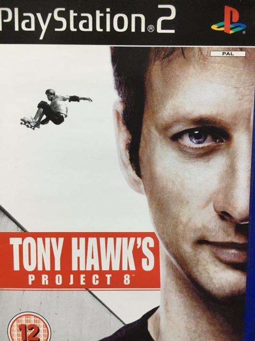 PS2 - Tony Hawk`s Project 8