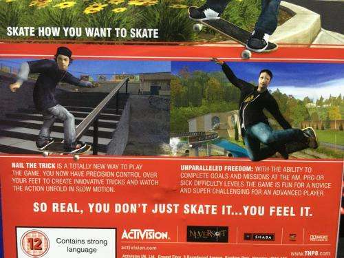 PS2 - Tony Hawk`s Project 8