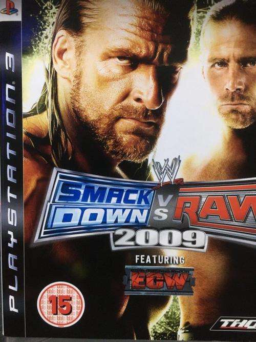 PS3 - SmackDown Vs Raw 2009 featuring ECW