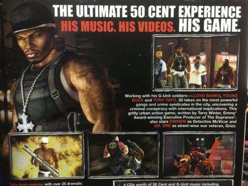 PS2 - 50 Cent Bulletproof