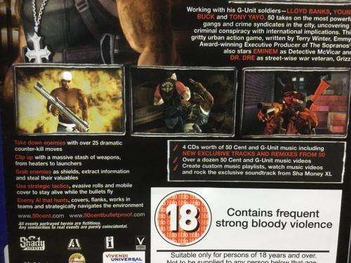 PS2 - 50 Cent Bulletproof