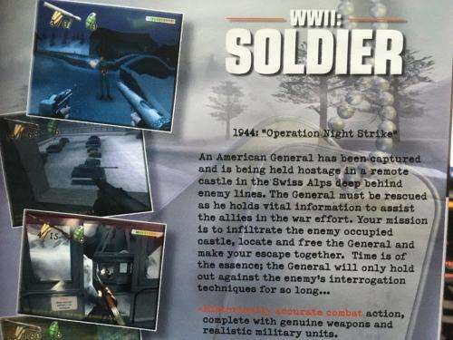 PS2 - WWII: Soldier