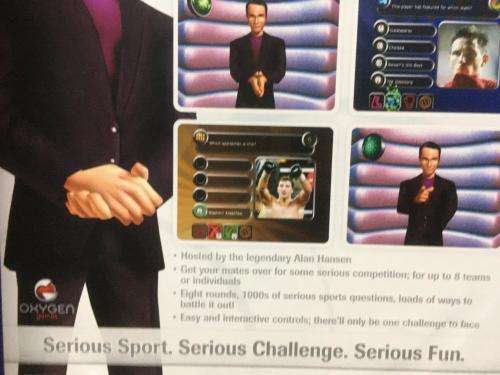 PS2 - Alan Hansen`s Sports Challenge
