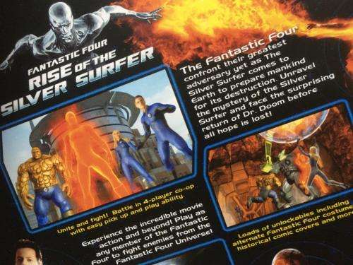 PS2 - Fantastic Four - Rise of the Silver Surfer