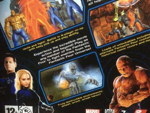 PS2 - Fantastic Four - Rise of the Silver Surfer