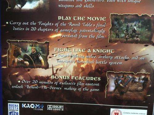 PS2 - King Arthur The Truth Behind The Legend