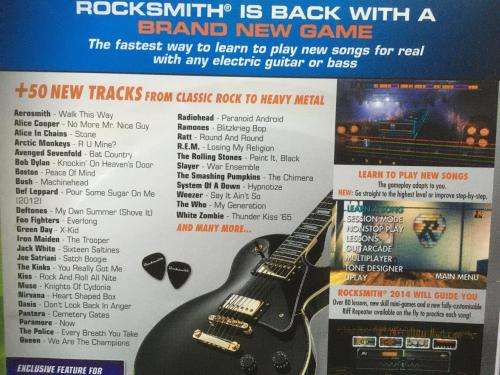 Xbox 360 - Rocksmith 2014 Edition