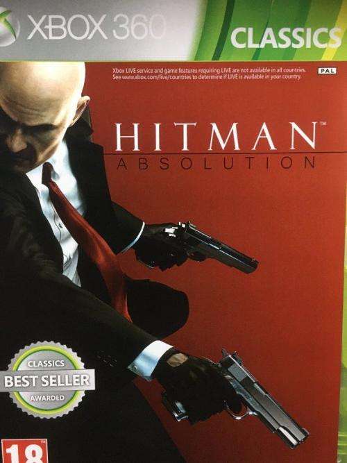 Xbox 360 - Hitman Absolution - Classics