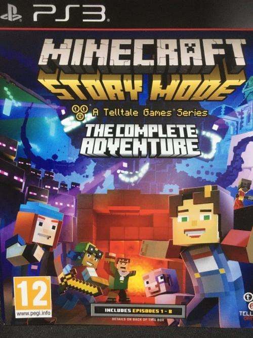 PS3 - Minecraft Story Mode The Complete Adventure
