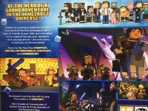 PS3 - Minecraft Story Mode The Complete Adventure