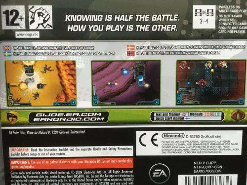 Nintendo DS - G.I.Joe Rise of Cobra