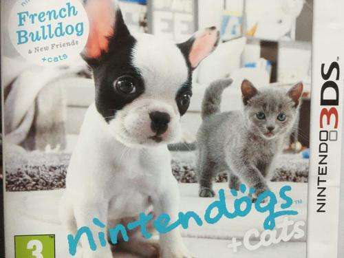 Nintendo 3DS - Nintendogs and Cats - French Bulldog and New Friends