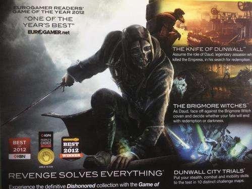 Xbox 360 - Dishonored Game of The Year Edition
