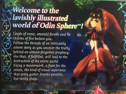PS2 - Odin Sphere